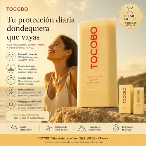 Protector Solar Tocobo Vita Impermeable Spf50+