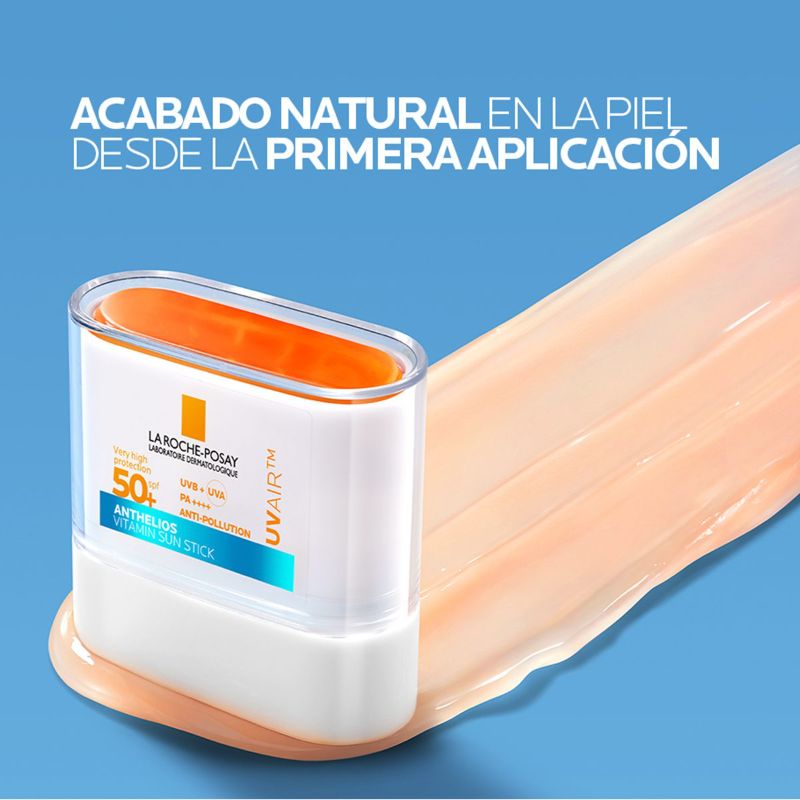 La Roche-posay Anthelios Uv Air Vitamin Sun Stick Fps 50+, Protector Solar En Barra De 10ml/9g